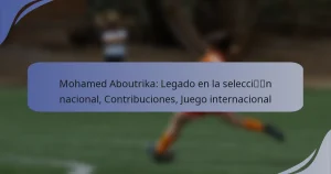 Mohamed Aboutrika: Legado en la selección nacional, Contribuciones, Juego internacional